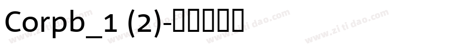 Corpb_1 (2)字体转换